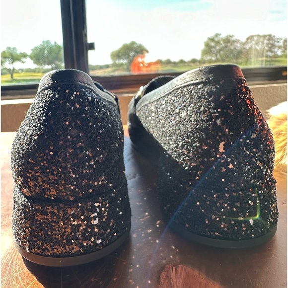 L’idea by Lori Black Gliter Leather with Bit Loafers size 38 / 8 - Picture 4 of 7